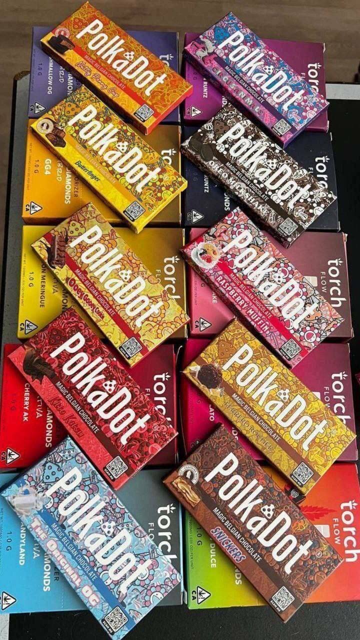 PolkaDot Mushroom Chocolate Bars | 1000mg Magic Blend 3 5010545904947669638 121