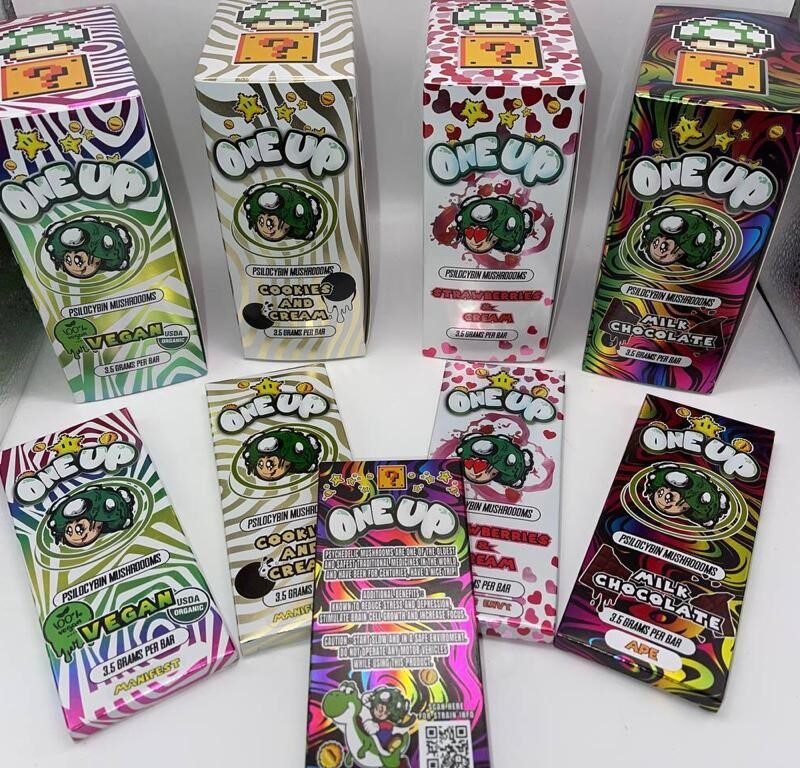 One Up Chocolate Bar | Psilocybin Mushrooms | 3.5g