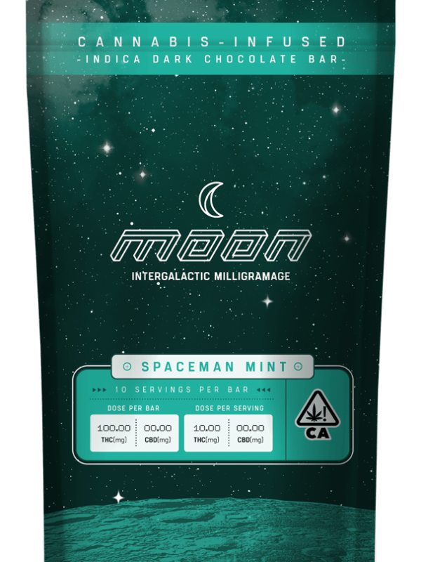 Moon Chocolate Bars – Spaceman Mints | Indica